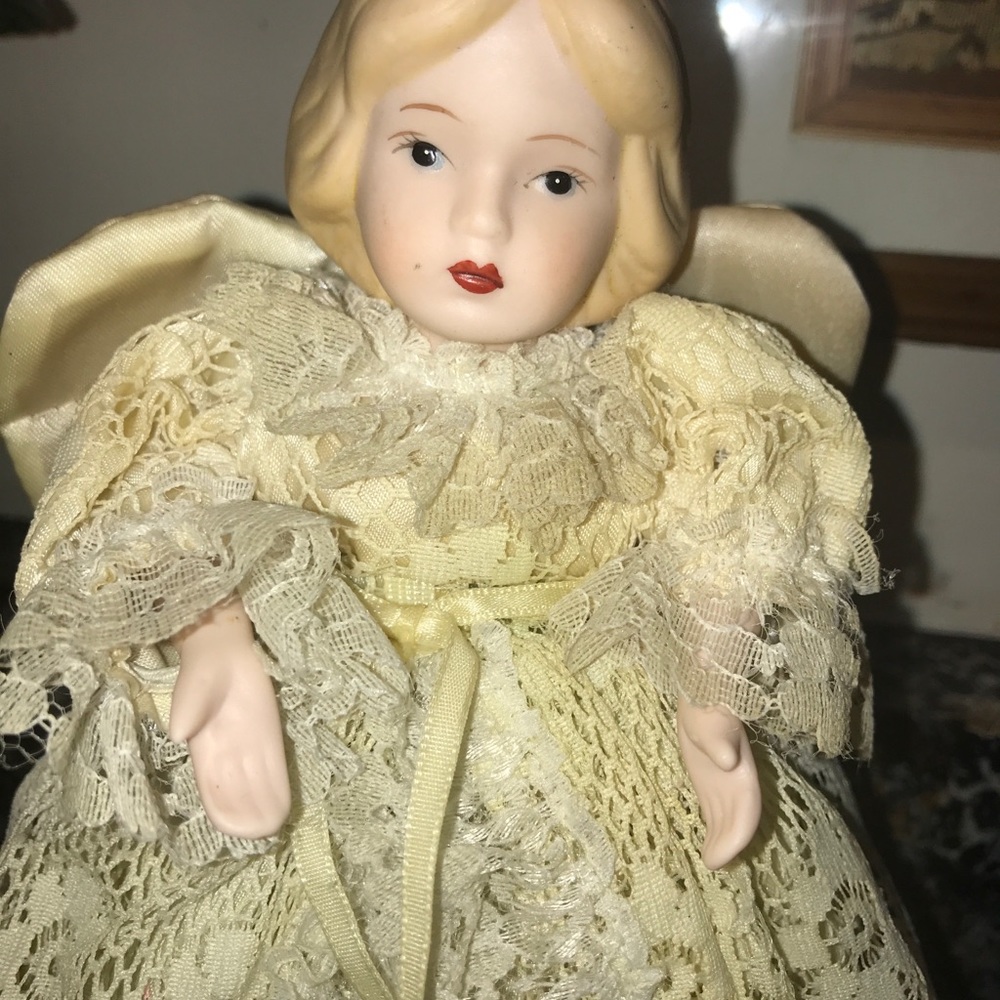 Very old porcelain Angel